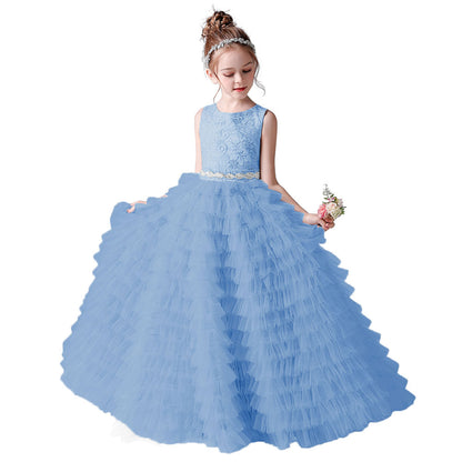 First Communion Dresses For Teen Girls Princess Birthday Party Dress Junior Ball Gown Floor Length