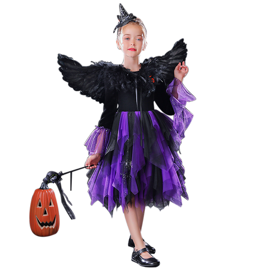 Girls Halloween Dress Sequin Special Occasion Dresses For Teens Formal Dresses Long Sleeves